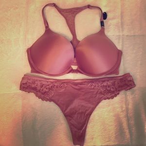 Victoria’s Secret Bombshell Push-Up Bra and Thong